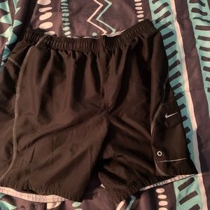 Nike black swim suit XL